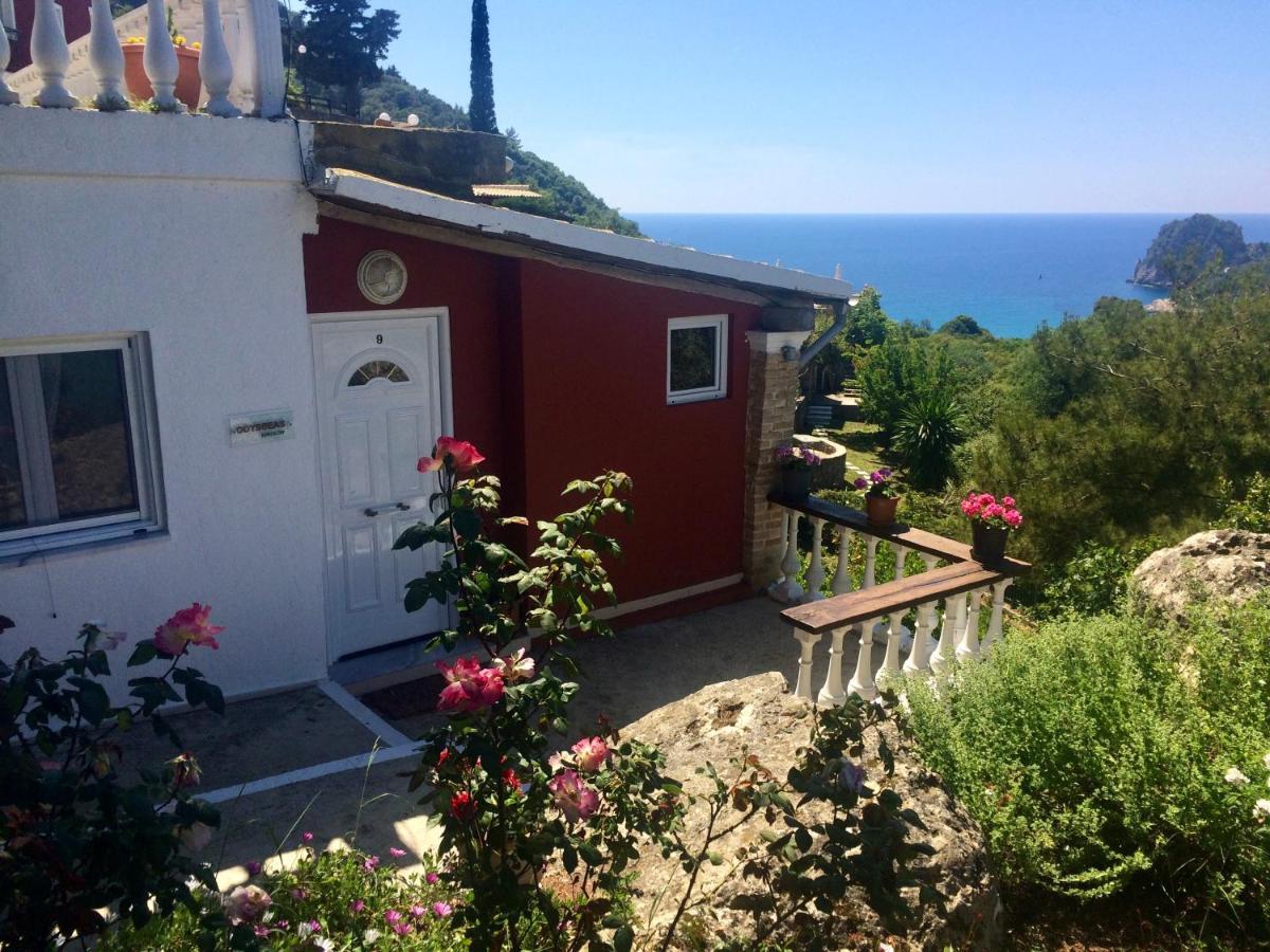 Vátos Ermones Odyssesas Bungalow מראה חיצוני תמונה